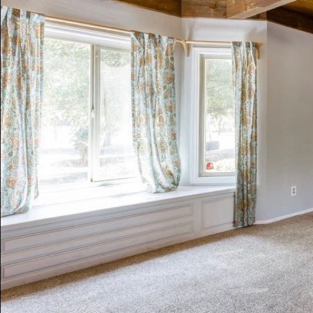 Waverly spring floral curtains